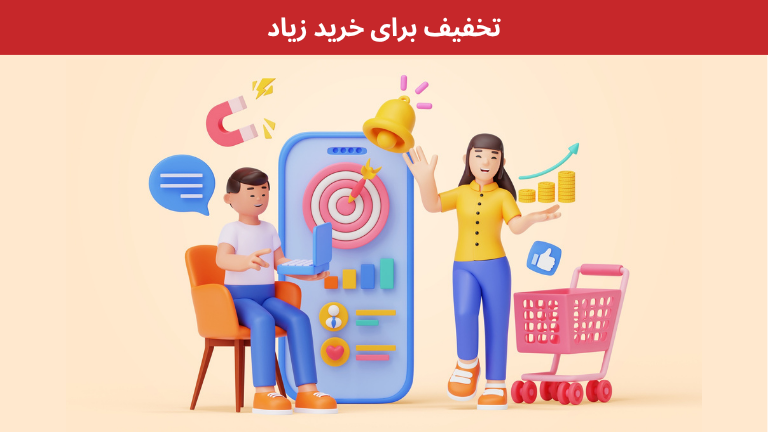 12 روش تخفیف دادن به مشتری 3 Discounts for bulk purchases
